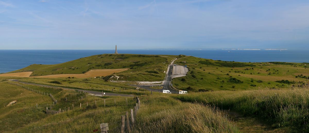 Falaises crayeuses du Cap Blanc-Nez sur la Côte d'Opale
