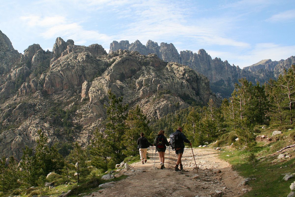 Aiguilles de Bavella, formations rocheuses emblématiques de Corse