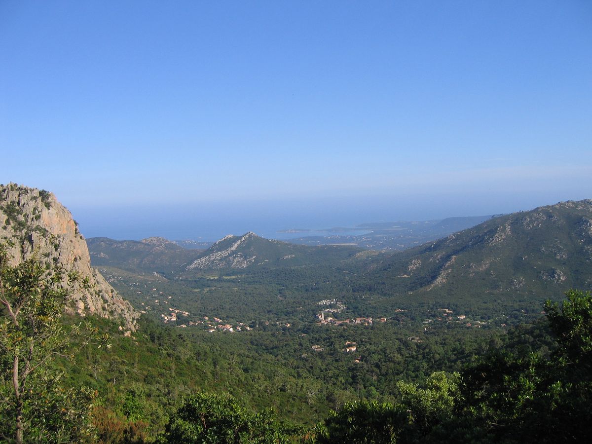 Village de Conca, arrivée du GR20