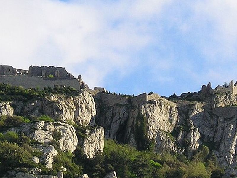 Citadelle de Peyrepertuse, la Carcassonne céleste