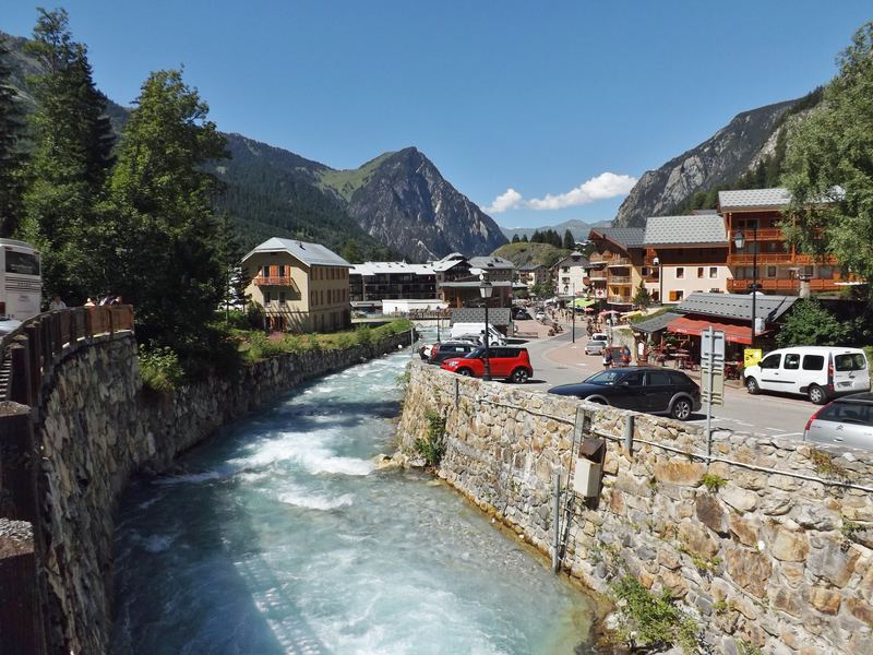 Pralognan-la-Vanoise, village de départ du GR55
