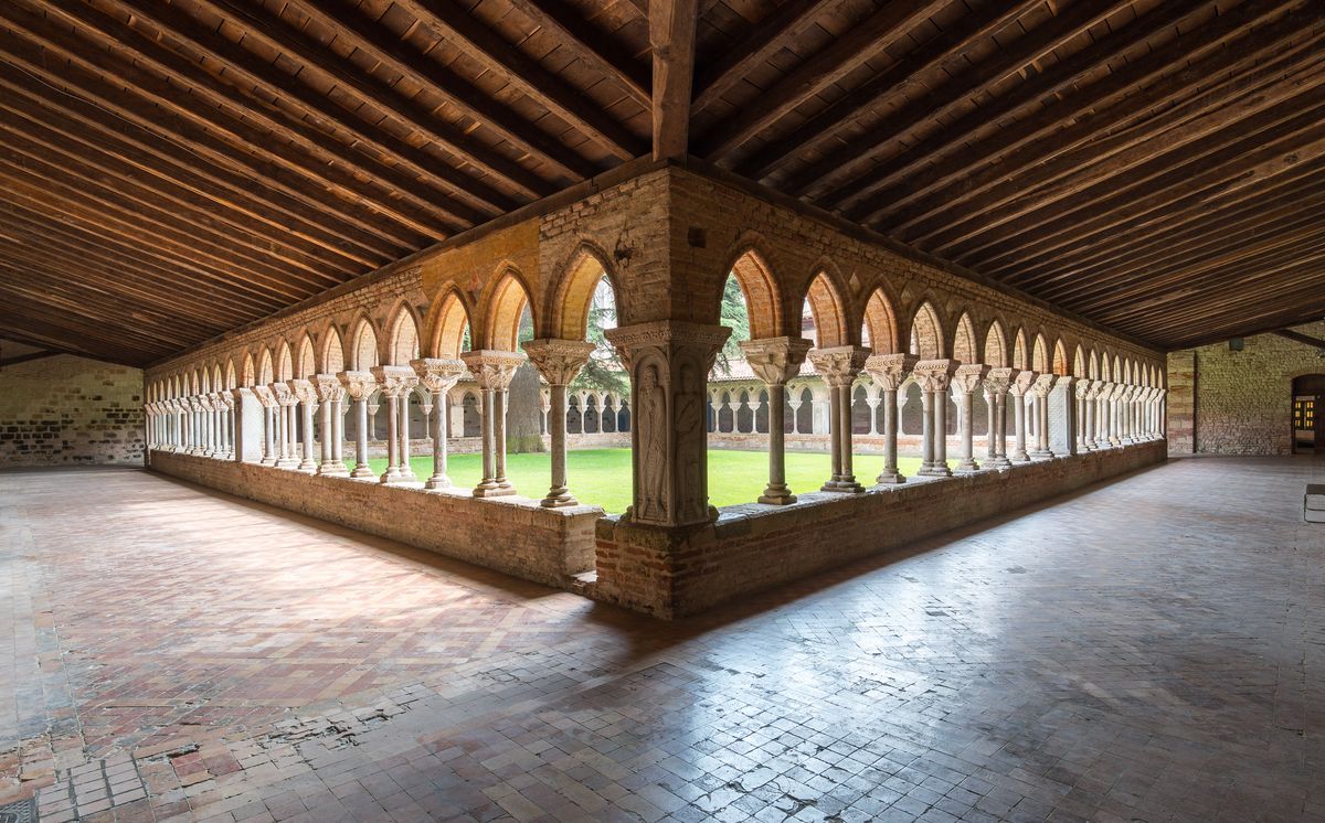 Cloître roman de l'abbaye de Moissac