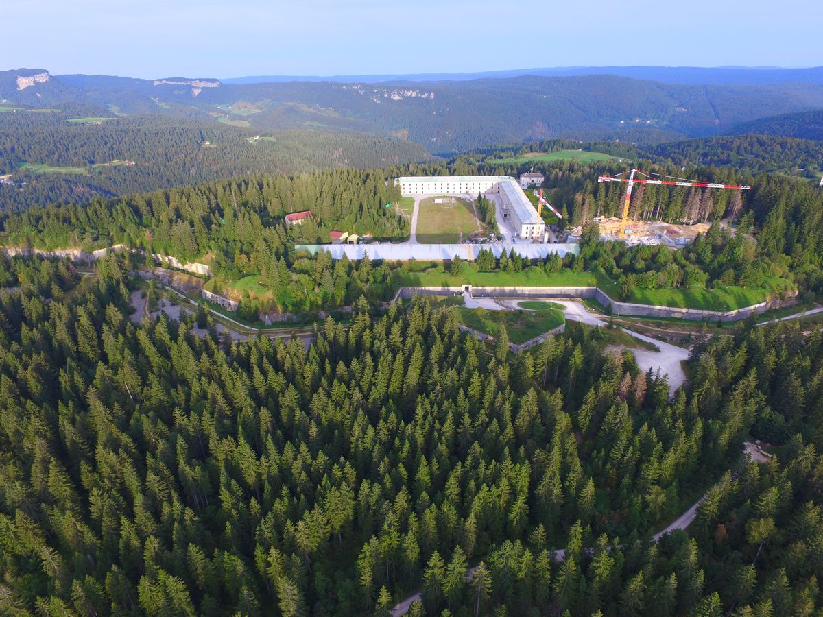 Fort des Rousses dans le Haut-Jura